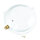 Lampe dextérieur blanc laiton verre Ø 21 cm E27 IP64 SERIFOS