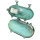 Lampe dextérieur Mur Maritim Vert Laiton Verre IP64
