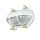Lampe dextérieur murale IP64 laiton verre cannelé Maritim E27