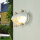 Lampe dextérieur murale IP64 laiton verre cannelé Maritim E27