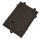 Lampe dextérieur noir antique IP64 laiton verre H : 22 cm