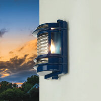 Applique extérieure E27 IP64 laiton verre H : 22...