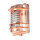 Lampe dextérieur murale E27 IP64 laiton verre en cuivre