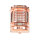 Lampe dextérieur murale E27 IP64 laiton verre en cuivre