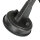 Lampe dextérieur IP64 E27 noir antique verre cannelé laiton