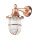 Lampe dextérieur murale E27 IP64 en cuivre verre laiton Maritim