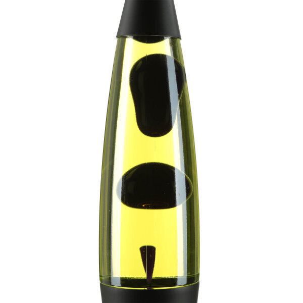 Lampe à Lave Violet Jaune Noir 40 cm rétro décoratif ROXY