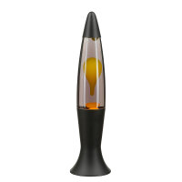 Lampe à Lave Noir Gris Jaune Rétro 40 cm de...