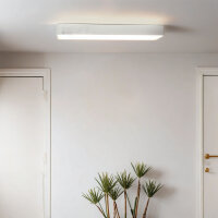 Plafonnier LED T8 r&eacute;versible blanc 3000 K 1700 lm...