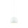 Suspension Abat-jour sphérique Ø 27,5 cm GU10 Blanc Métal Rétro