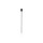 Suspension en verre Boule G9 Ø 12 cm Noir Blanc
