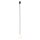 Suspension en verre Boule G9 Ø 16 cm Noir Blanc