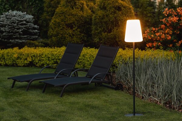 Lampadaire extérieur Fiche Câble 147,5 cm IP44 E27 LOTTIE