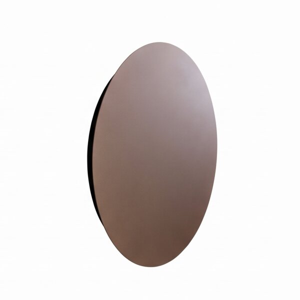 Applique LED indirecte blanc chaud 3000 K Ø 35 cm Brun rond
