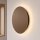 Applique LED indirecte blanc chaud 3000 K Ø 35 cm Brun rond