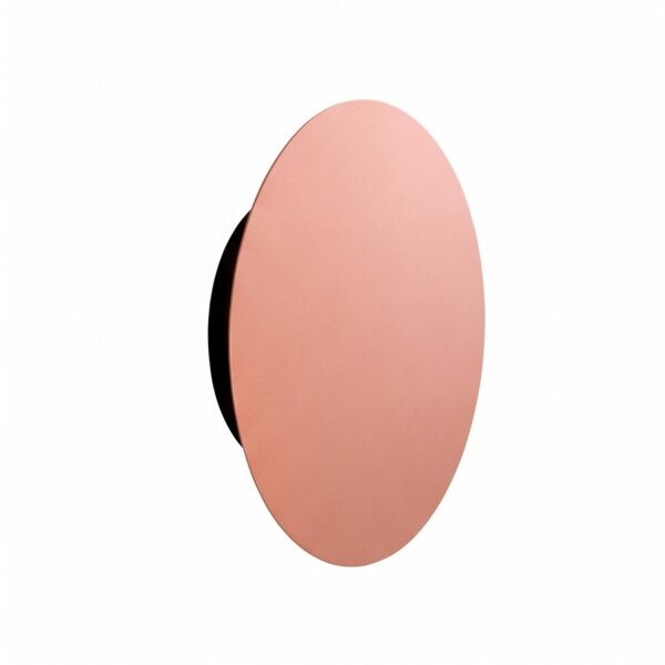Applique LED cuivre Ø 15 cm ronde 3000 K 60 lm indirecte