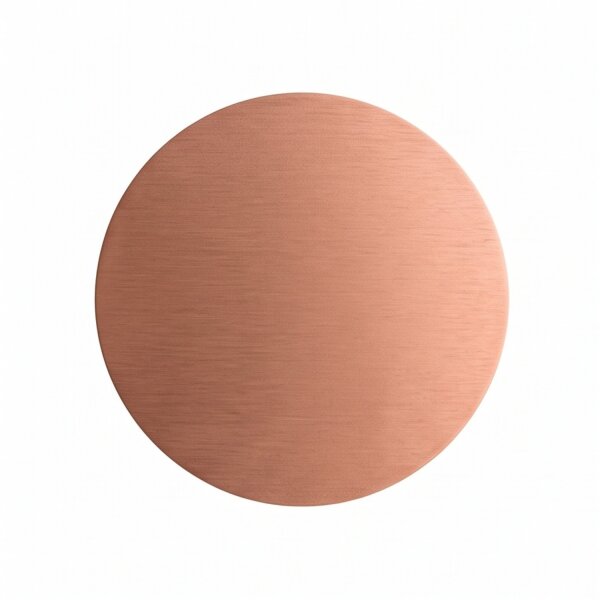 Applique LED cuivre Ø 15 cm ronde 3000 K 60 lm indirecte