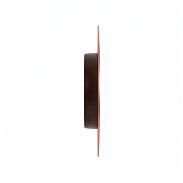 Applique LED cuivre Ø 15 cm ronde 3000 K 60 lm indirecte