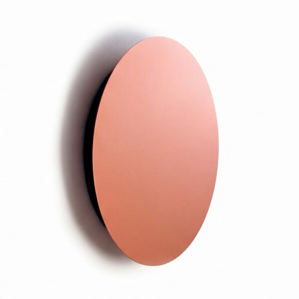 Applique LED ronde Ø 25 cm cuivre 3000 K indirect