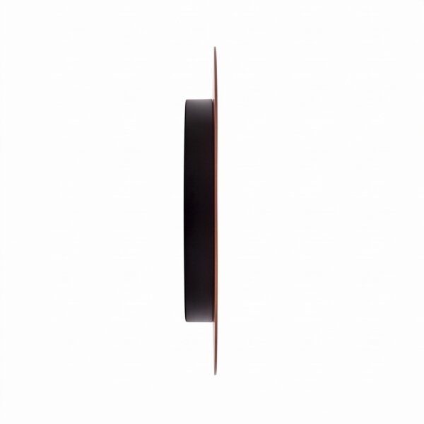Applique LED ronde Ø 25 cm cuivre 3000 K indirect