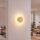 Applique LED indirecte Ø 15 cm en or mat 3000 K 60 lm