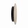 Applique LED or mat Ø 25 cm en 3000 K rond métal