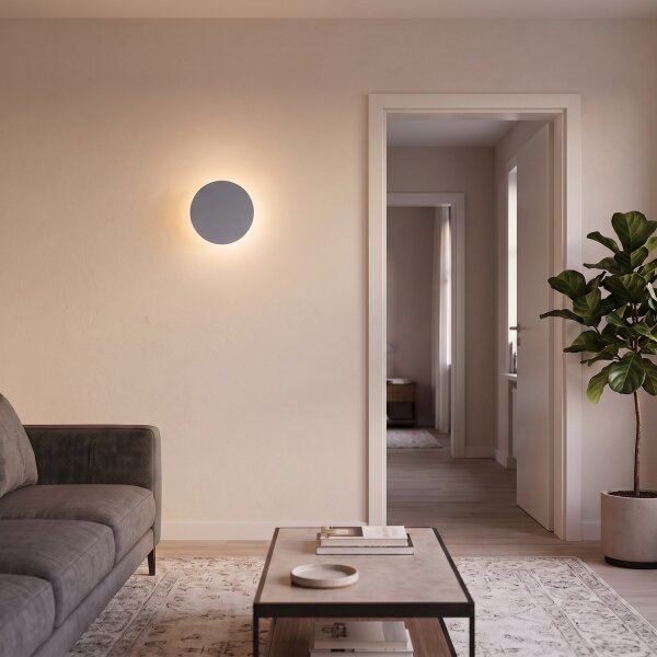miroir mural LED éclairé Ø 19 cm 3000 K 30 lm rond