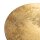 Applique LED ronde Ø 25 cm en or 3000 K 130 lm bois