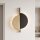 Applique intérieure bois métal H : 80 cm grande pour 2x GX53