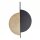 Applique intérieure bois métal H : 80 cm grande pour 2x GX53