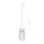 Suspension E27 Ø 26 cm Blanc Nature Bois Métal confortable