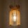 Lampe à suspendre en bois Abat-jour E27 Ø 16 cm Blanc Naturel LOZORNO