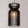 Lampe à suspendre noire E27 bois réglable en hauteur confortable
