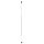 Suspension LED Noir Ø 5,5 cm Métal étroit