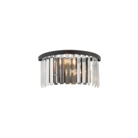 Applique murale cristal L : 32 cm décoratif 2x E14...