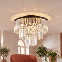 Lampe de plafond cristal art nouveau Ø 56 cm 9x...