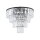 Cristal Lampe de plafond Art Déco Ø 71 cm 12-flamme E14