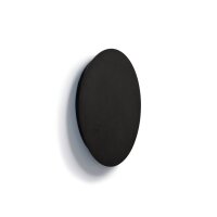 Applique LED Ø 25 cm ronde Noir 3000 K 130 lm...