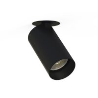 Spot encastré orientable GU10 Noir Métal...