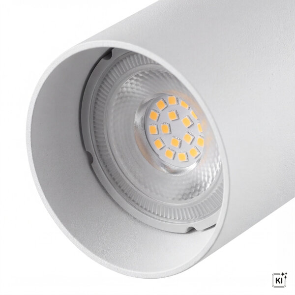 Spot encastré plafond blanc GU10 ajustable Ø 5,5 cm