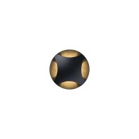 Spot encastré de sol LED noir IP65 3000 K 12 lm...