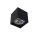 Spot de plafond GU10 L : 12 cm Cube Noir Aluminium WARTA