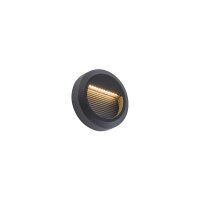 Spot encastré extérieur LED noir IP54 3000...