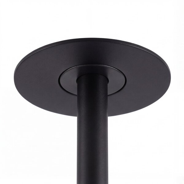 Spot de plafond encastré réglable GU10 en noir et or