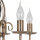 Lustre de salon laiton antique rustique