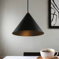 Lampe à suspendre noire GU10 Ø 20,5 cm...