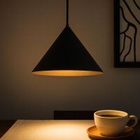 Lampe à suspendre noire GU10 Ø 20,5 cm...