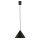Lampe à suspendre noire GU10 Ø 20,5 cm métal rétro design