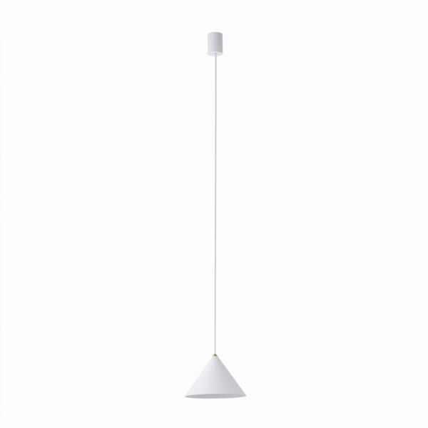 Suspension Blanc GU10 Ø 20,5 cm Métal Rétro ZAGON