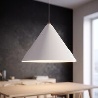 Suspension Blanc GU10 &Oslash; 20,5 cm M&eacute;tal...